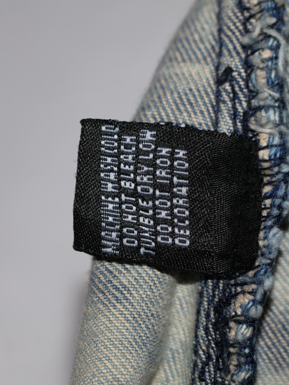 AHP Acid Wash Denim Jacket - Picture 7 of 7